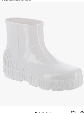UGG Drizlita size 7 white Mini Rain Boots